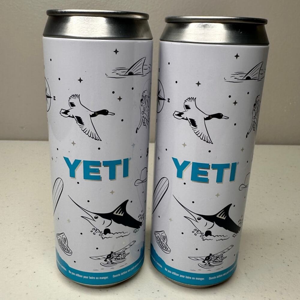 New Yeti Stash Can 12oz Storage Canister Collectible